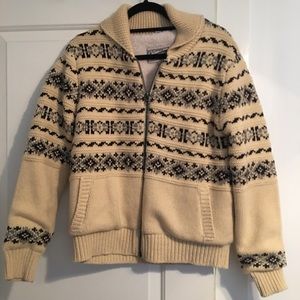 Schott Lined Wool Cardigan